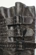 画像7: Hiromu Takahara / スカルバックルベルテッドロングブーツ 41（約26cm） ダークグレー O-26-09-21-041-Hi-sho-YM-OS (7)