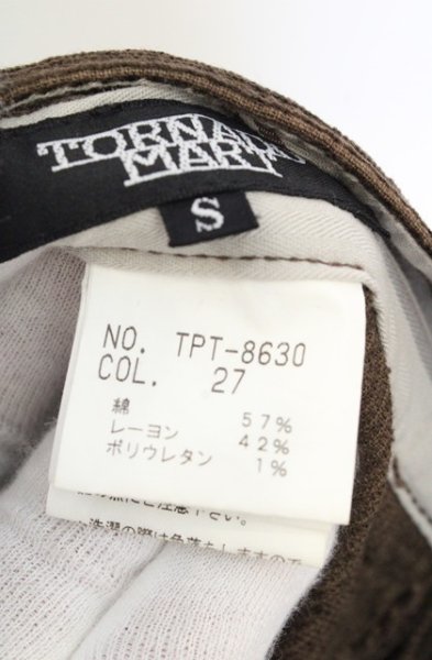 画像5: TORNADO MART / ミリタリーコーデュロイパンツ S ブラウン O-26-09-21-019-TO-pa-YM-OS (5)