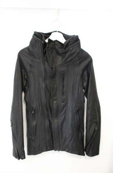 画像1: CIVARIZE / ゴートレザー宇宙襟ライダースジャケット 44 ブラック O-26-10-14-001-CI-ou-YM-OS (1)