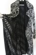 画像4: CIVARIZE / Bullet フード付きクラッシュ加工トッパーカーディガン 44 ブラック O-26-10-14-022-CI-to-YM-OS (4)