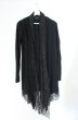 画像1: CIVARIZE / Erosionレース切り替えカーディガン 46 ブラック O-26-10-14-023-CI-to-YM-OS (1)
