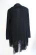 画像3: CIVARIZE / Erosionレース切り替えカーディガン 46 ブラック O-26-10-14-023-CI-to-YM-OS (3)