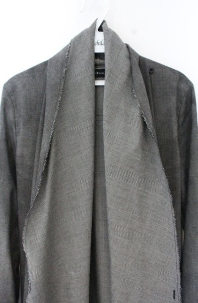 画像2: CIVARIZE / Awake 2Wayチェックガウン 44 グレー O-26-10-14-026-CI-to-YM-OS (2)