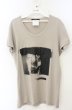 画像1: JULIUS / 07SS プリントTシャツ 1 ベージュ O-26-10-14-036-JU-ts-YM-OS (1)