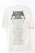 画像2: BACK BONE / スカルヘッズTシャツ S アイボリー O-26-10-14-044-BA-ts-YM-OS (2)