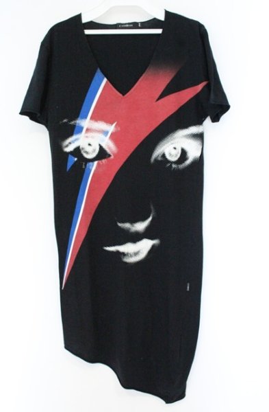 画像1: CIVARIZE / LightningロングプリントTシャツ 44 ブラック O-26-10-14-051-CI-ts-YM-OS (1)