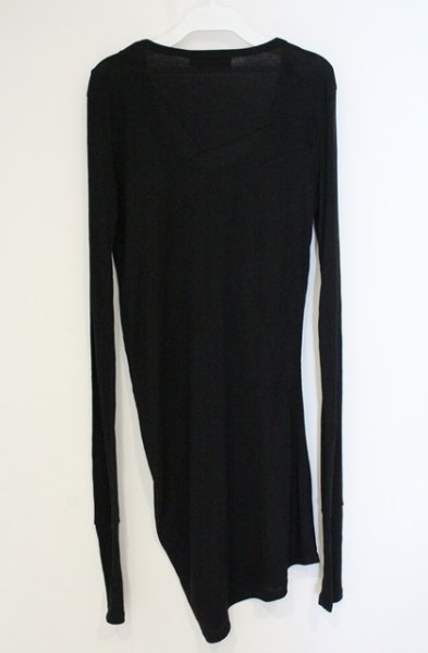 画像2: CIVARIZE / バッククロススーパーロングカットソー 44 ブラック O-26-10-14-057-CI-to-YM-OS (2)