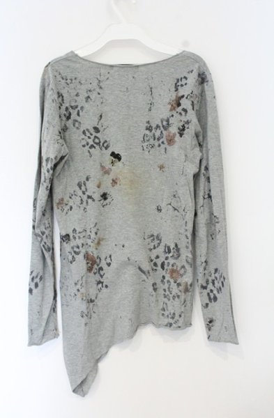 画像2: CIVARIZE / Realアシンメトリーフラワーカットソー 44 グレー O-26-10-14-062-CI-to-YM-OS (2)