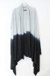 画像1: CIVARIZE / グラデーショントッパーカーディガン 44 ブラックｘグレー O-26-10-14-065-CI-to-YM-OS (1)