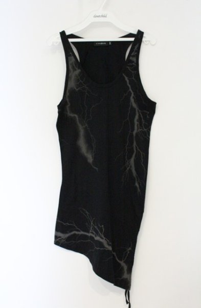 画像1: CIVARIZE / Voltプリントロングタンクトップ 44 ブラック O-26-10-14-070-CI-to-YM-OS (1)