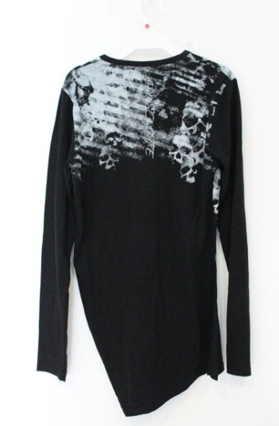 画像2: CIVARIZE / レディスカルプリントカットソー 44 ブラック O-26-10-14-075-CI-to-YM-OS (2)