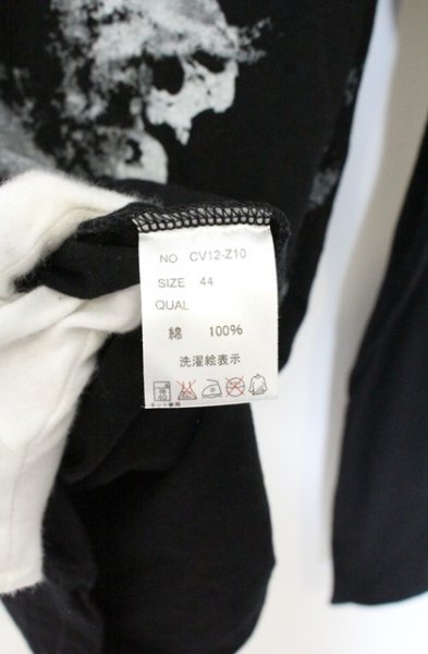 画像3: CIVARIZE / レディスカルプリントカットソー 44 ブラック O-26-10-14-075-CI-to-YM-OS (3)