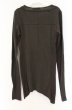画像2: CIVARIZE / ワイヤークロスプリント変形カットソー 44 ダークブラウン O-26-10-14-084-CI-to-YM-OS (2)