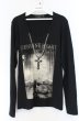 画像1: CIVARIZE / GENUNE HEART カットソー 44 ブラック O-26-10-14-087-CI-to-YM-OS (1)