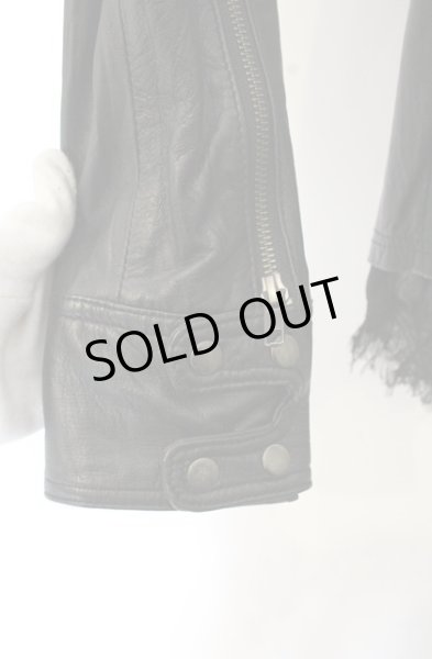 画像4: CIVARIZE / Allureガーゼレイヤードラムレザーシャツ 44 ブラック O-26-10-14-013-CI-sh-YM-OS (4)