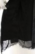 画像6: CIVARIZE / Allureガーゼレイヤードラムレザーシャツ 44 ブラック O-26-10-14-013-CI-sh-YM-OS (6)