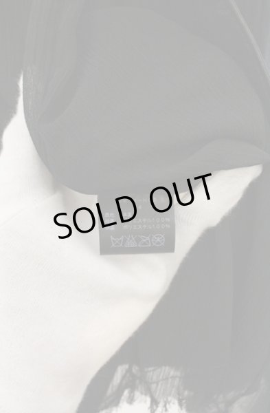 画像7: CIVARIZE / Allureガーゼレイヤードラムレザーシャツ 44 ブラック O-26-10-14-013-CI-sh-YM-OS (7)