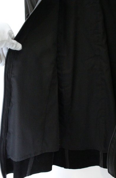 画像4: CIVARIZE / Vampireゴートレザーシャツ 46 ブラック O-26-10-14-014-CI-sh-YM-OS (4)