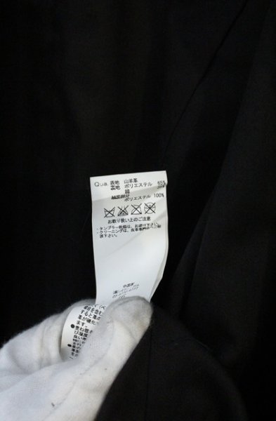 画像5: CIVARIZE / Vampireゴートレザーシャツ 46 ブラック O-26-10-14-014-CI-sh-YM-OS (5)