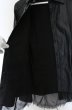 画像6: CIVARIZE / Allureガーゼレイヤードラムレザーシャツ 46 ブラック O-26-10-14-015-CI-sh-YM-OS (6)
