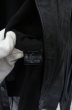 画像7: CIVARIZE / Allureガーゼレイヤードラムレザーシャツ 46 ブラック O-26-10-14-015-CI-sh-YM-OS (7)