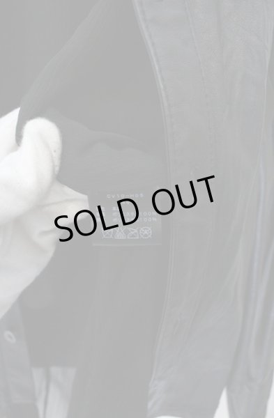 画像7: CIVARIZE / Allureガーゼレイヤードラムレザーシャツ 46 ブラック O-26-10-14-015-CI-sh-YM-OS (7)