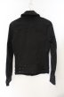 画像3: QL Mansion Maker / コーティングスリムトラッカーGジャン　ジャケット 2 ブラック O-26-10-16-004-QL-ja-YM-OS (3)