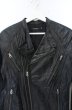 画像2: CIVARIZE / Crackレザーダブルライダースジャケット 44 ブラック O-26-10-16-001-CI-ja-YM-OS (2)