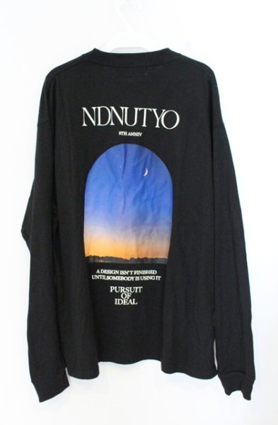 画像2: NIL DUE / NIL UN TOKYO / 8TH ANNIV LONG SLEEVE カットソー F ブラック O-26-10-16-019-NI-to-YM-OS (2)