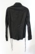 画像3: CIVARIZE / ゴートスキンレースアップウエスタンシャツ 44 ブラック O-26-10-16-002-CI-sh-YM-OS (3)