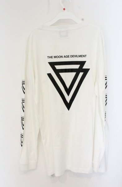 画像2: Moonage Devilment / GRAPHIC PRINT L/S T-shirt TYPE B カットソー 46 ホワイト O-26-10-16-020-Mo-to-YM-OS (2)