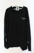 画像1: Moonage Devilment / GRAPHIC PRINT L/S T-shirt TYPE A カットソー  ブラック O-26-10-16-022-Mo-to-YM-OS (1)