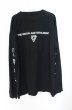 画像2: Moonage Devilment / GRAPHIC PRINT L/S T-shirt TYPE A カットソー  ブラック O-26-10-16-022-Mo-to-YM-OS (2)