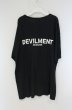 画像3: Moonage Devilment / Back Print Big-Tシャツ F ブラック O-26-10-16-024-Mo-ts-YM-OS (3)