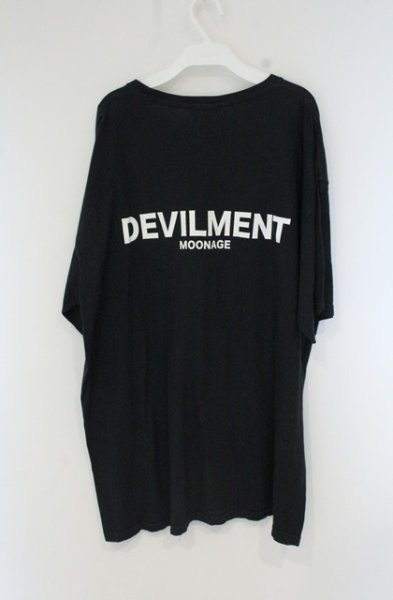 画像3: Moonage Devilment / Back Print Big-Tシャツ F ブラック O-26-10-16-024-Mo-ts-YM-OS (3)