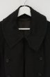 画像2: JULIUS / 05AW DISTORTED TWEED コート 1 ダークブラウン O-26-10-20-021-JU-ou-YM-OS (2)