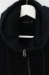画像2: CIVARIZE / Bulgeシャギーニットパーカー 44 ブラック O-26-10-20-022-CI-to-YM-OS (2)