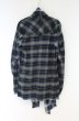 画像3: CIVARIZE / コーティングチェックカーディガン 46 ブルー O-26-10-20-030-CI-to-YM-OS (3)