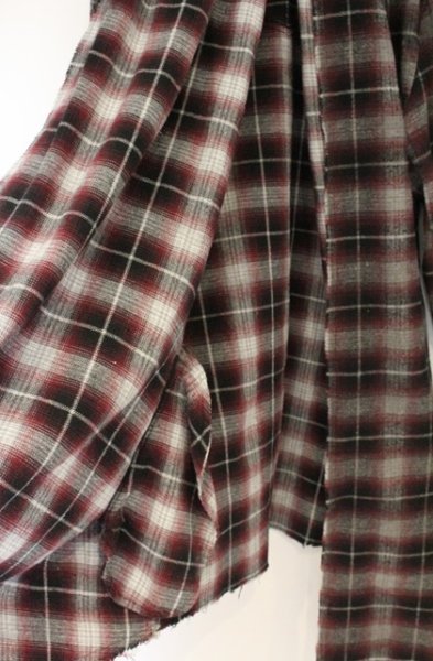画像2: CIVARIZE / コーティングチェックカーディガン 46 レッド O-26-10-20-031-CI-to-YM-OS (2)