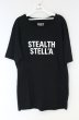 画像1: STEALTH STELL'A / ロゴプリントカットソー 3 ブラック O-26-10-20-032-St-ts-YM-OS (1)