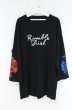画像1: HYDE / RUMBLE FISH 七分袖カットソー XL ブラック O-26-10-20-033-HY-to-YM-OS (1)