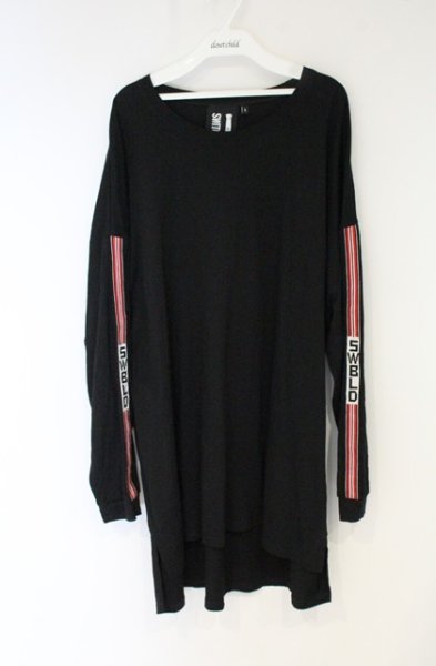 画像1: SWITCHBLADE / SWBLD LINE カットソー L ブラック O-26-10-20-035-SW-to-YM-OS (1)