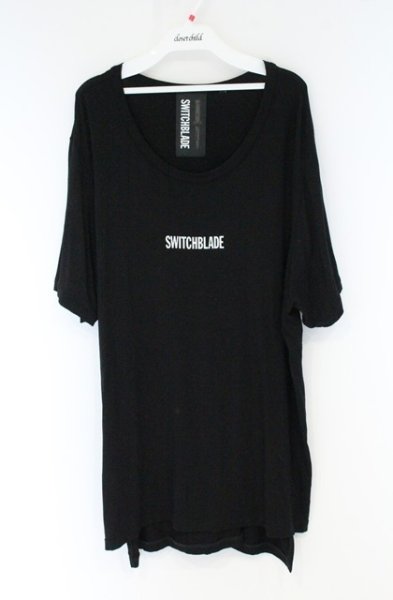 画像1: SWITCHBLADE / SWITCHBLADE LOGO Tシャツ XL ブラック O-26-10-20-036-SW-ts-YM-OS (1)