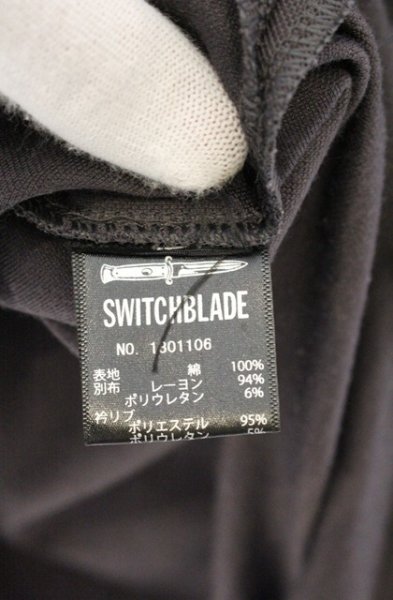 画像4: SWITCHBLADE / SWBLD LINE ポロシャツ M グレーｘホワイト O-26-10-20-038-SW-ts-YM-OS (4)