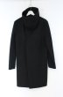 画像1: CIVARIZE / Usherメルトンハイカラーコート 46 ブラック O-26-10-20-006-CI-ou-YM-OS (1)
