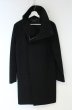 画像4: CIVARIZE / Usherメルトンハイカラーコート 46 ブラック O-26-10-20-006-CI-ou-YM-OS (4)