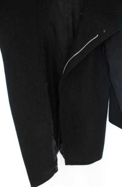 画像5: CIVARIZE / Usherメルトンハイカラーコート 46 ブラック O-26-10-20-006-CI-ou-YM-OS (5)