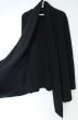 画像3: CIVARIZE / カットオフ2WAYショールカーディガン 44 ブラック O-26-10-20-012-CI-to-YM-OS (3)