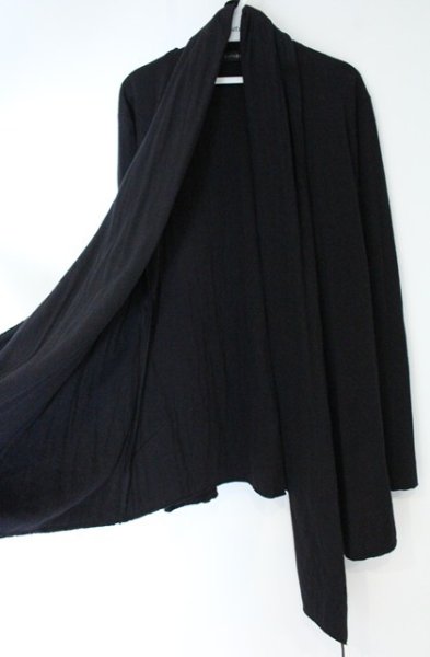 画像3: CIVARIZE / カットオフ2WAYショールカーディガン 44 ブラック O-26-10-20-012-CI-to-YM-OS (3)