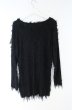 画像4: CIVARIZE / Feminine フリンジニットプルオーバー 44 ブラック O-26-10-20-013-CI-to-YM-OS (4)